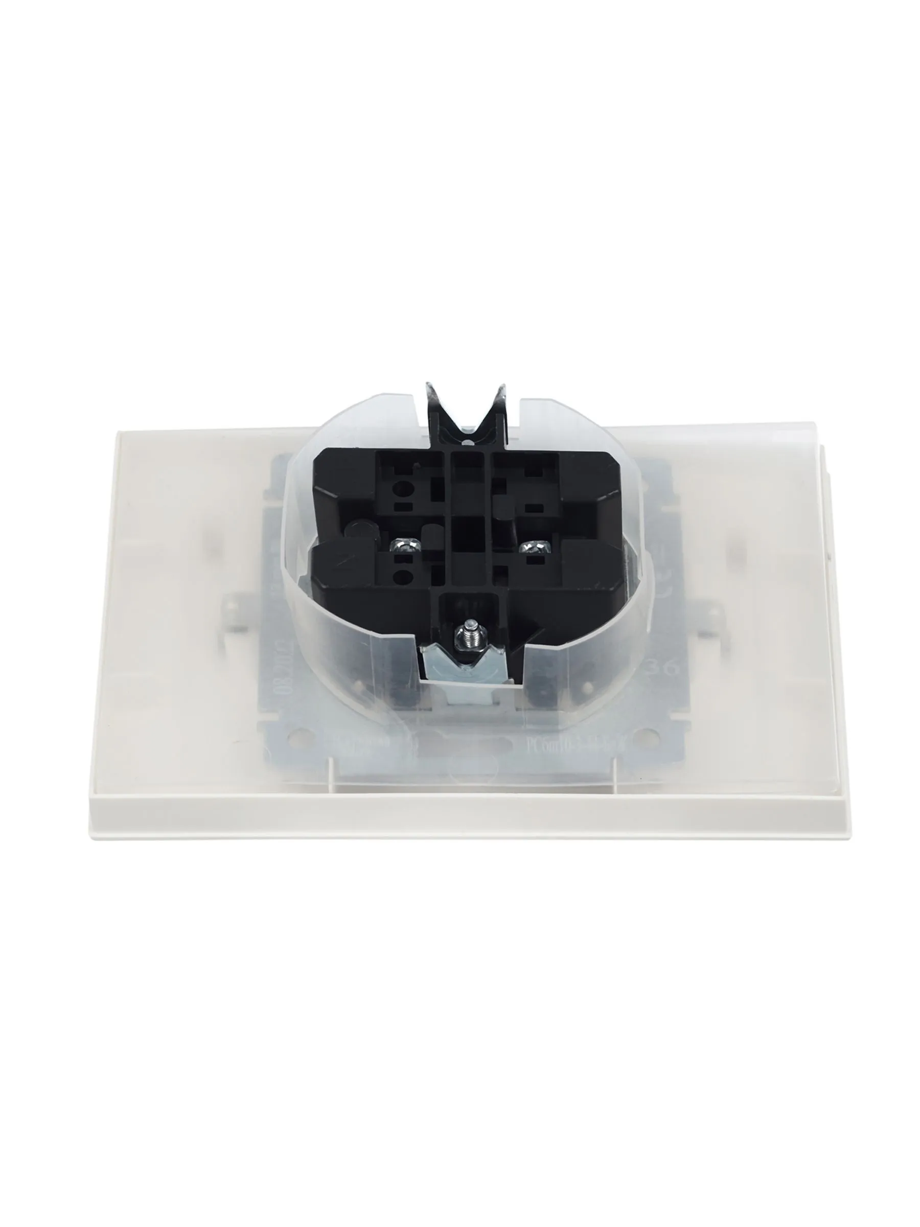 BRITE Розетка 2-местная с заземлением с защитными шторками и крышкой 16А в сборе IP44 РСбш12-3-44-БрЖ жемчуг IEK - Фото 10