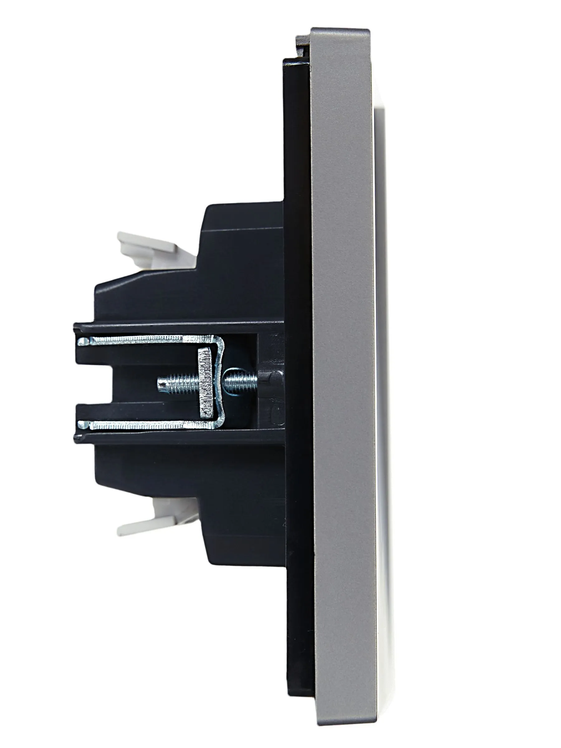 FORTE&PIANO Выключатель 2-клавишный проходной с индикацией 10А FP508 сталь IEK - Фото 6