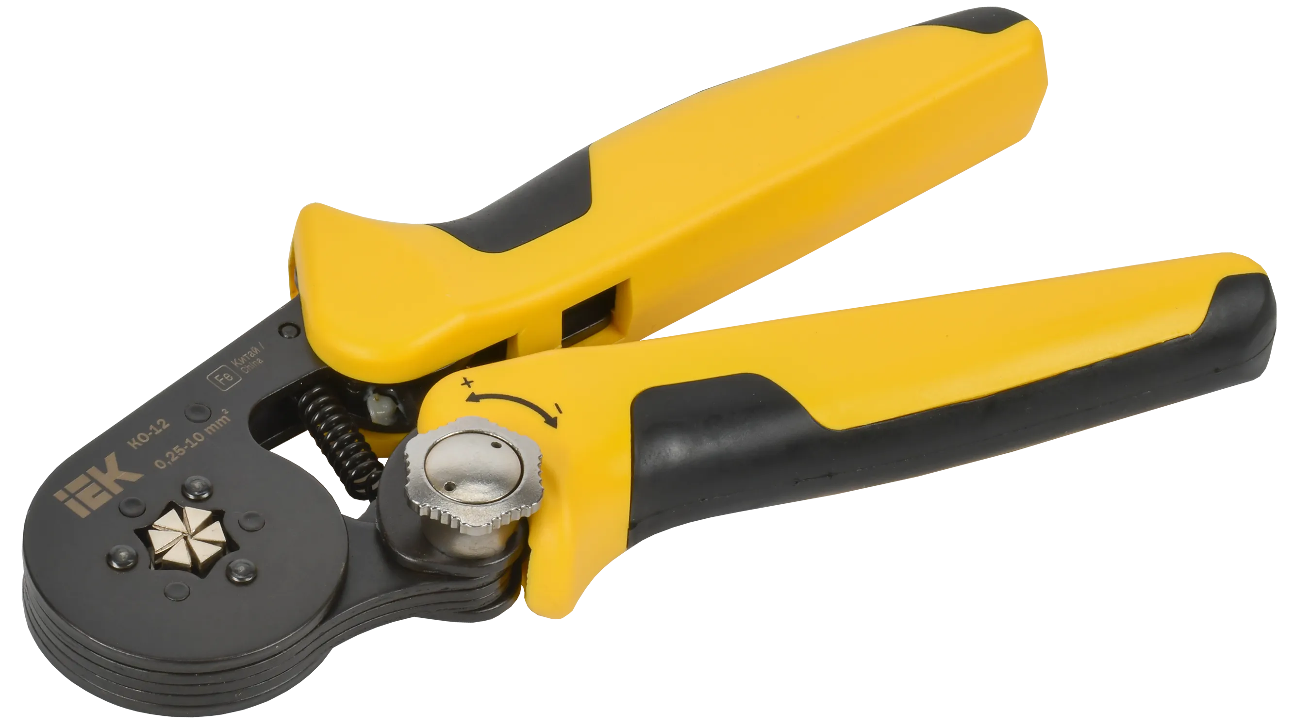 ARMA2L 3 Клещи обжимные КО-12 0,25-10мм2 (шестигранник) IEK A2L3-KL10-C025-010-12