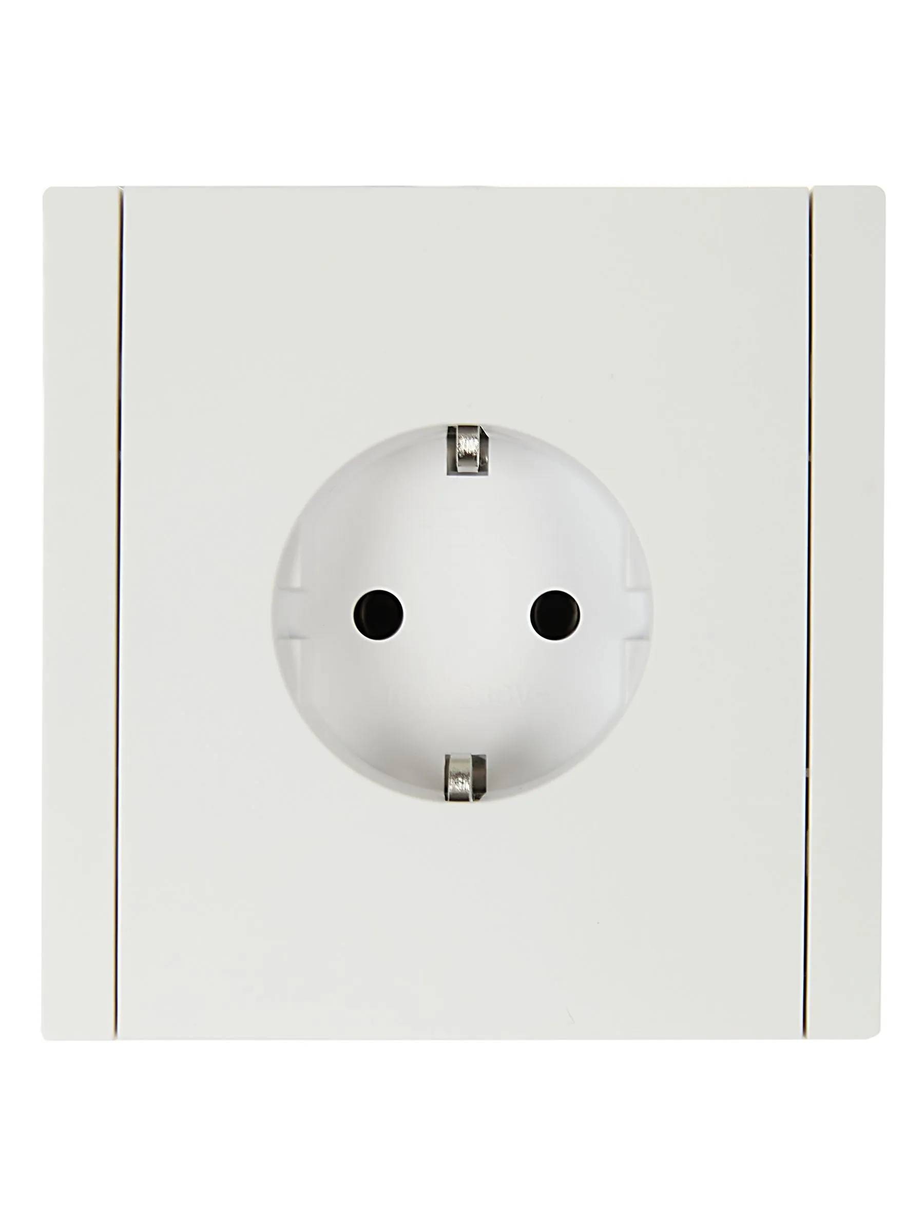 FORTE&PIANO Розетка 1-местная с заземлением без защитных шторок безвинтовое крепление 16А FP214 белый IEK - Фото 4