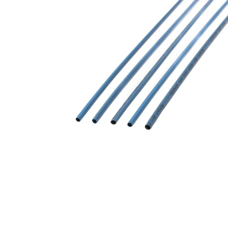 Трубка термоусаживаемая ТУТ нг 2,0/1,0мм, синяя, упаковка 50 шт. по 1м REXANT - Фото 3