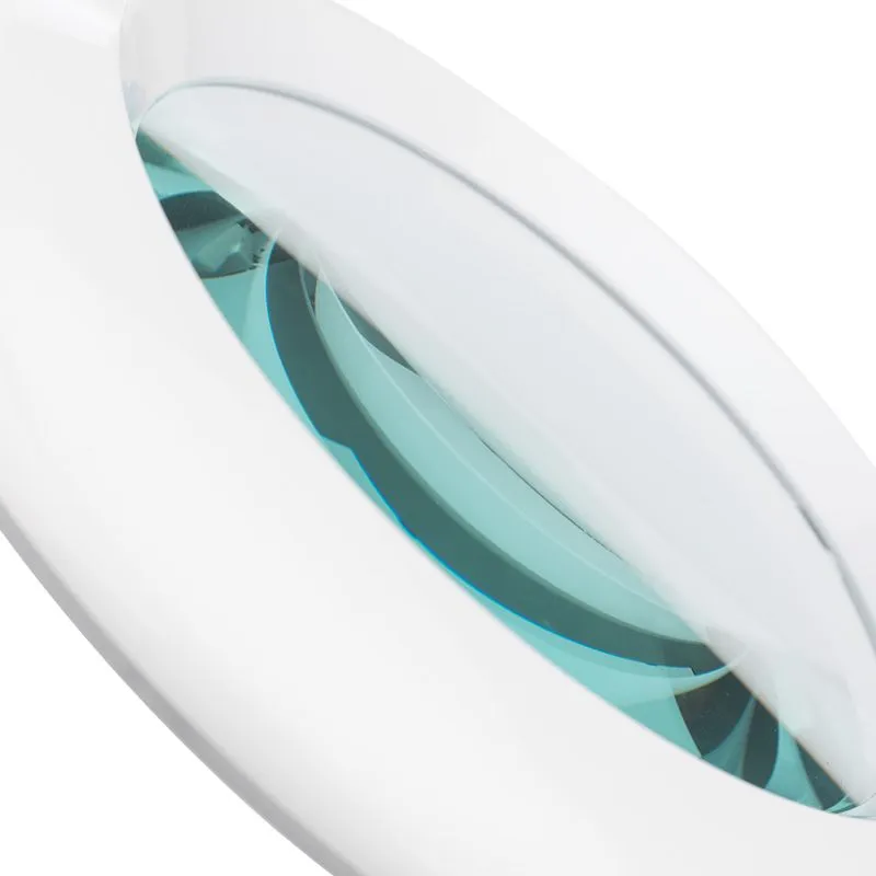 Лупа настольная 3D с подсветкой 60 SMD LED, сенсорная регулировка яркости, VISAGISTE, ø127мм, белая REXANT - Фото 3