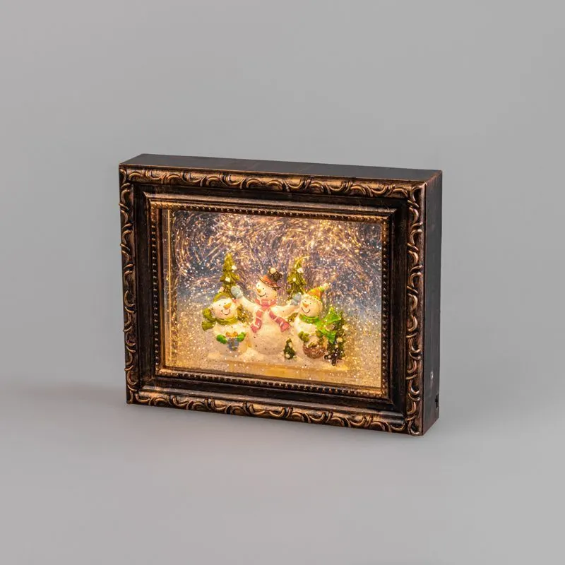 Декоративный светильник Картина с эффектом снегопада NEON-NIGHT 501-163