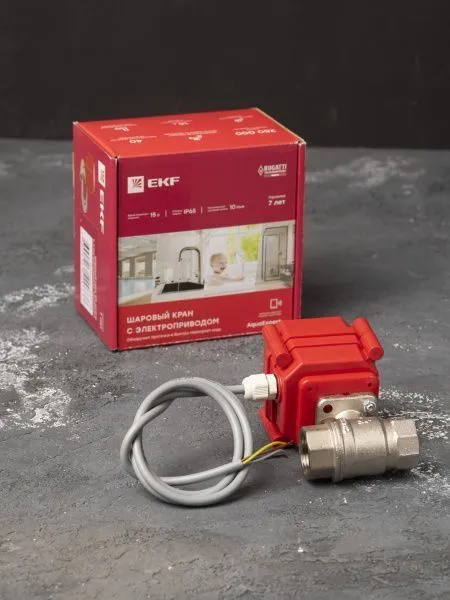 AquaExpert 220V Шаровой кран с электроприводом 3/4 дюйма EKF - Фото 17