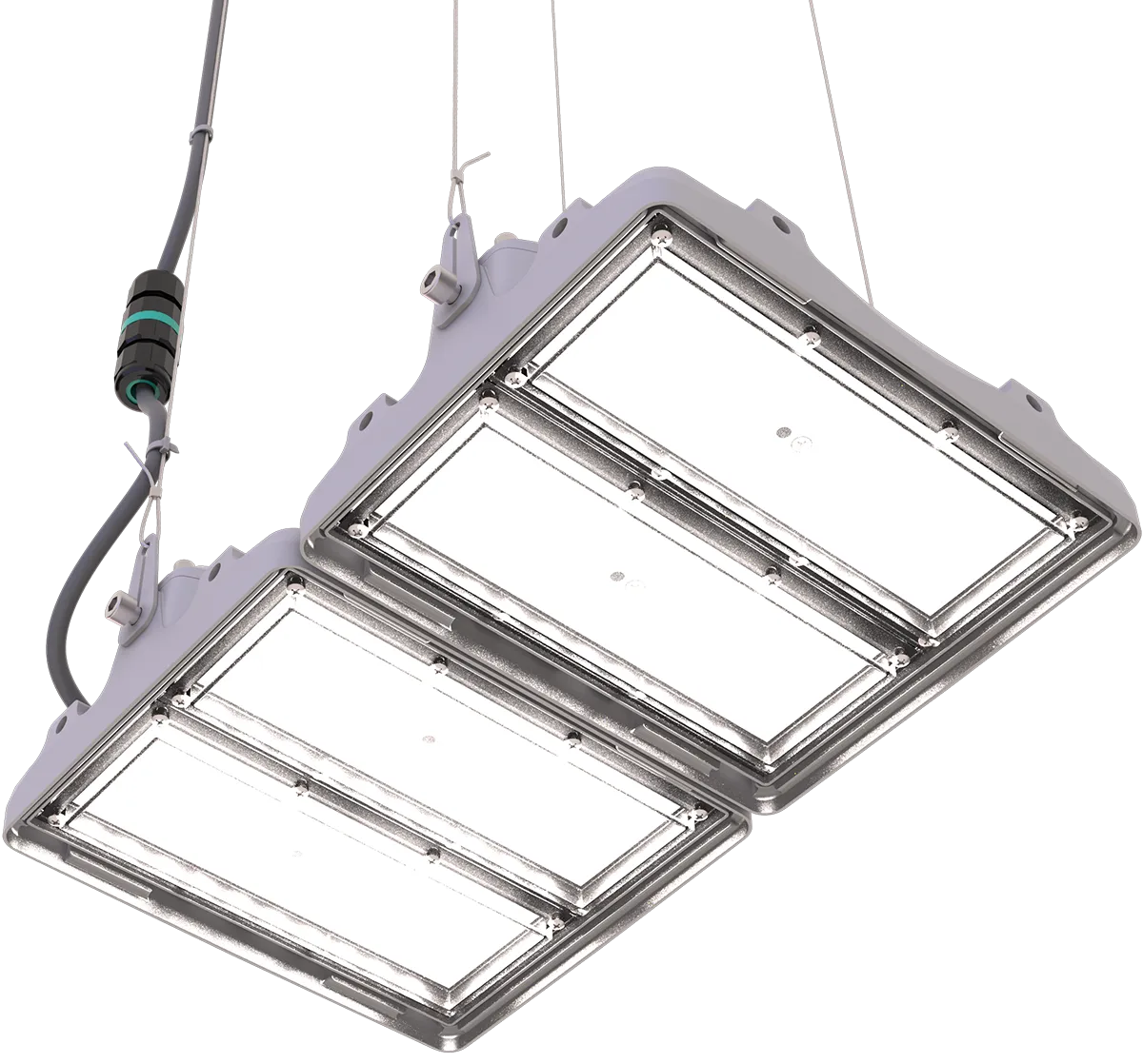 Светильник L-pixel 2/100/К15/740/(R5)/05/MT-KM/I1-D2/220AC IP66 RAL7035 LEDEL PX100-41416-124-182