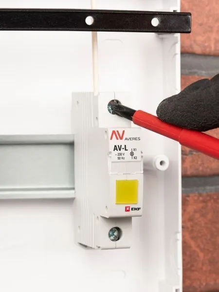 Сигнальная лампа AV-L желтая EKF - Фото 4