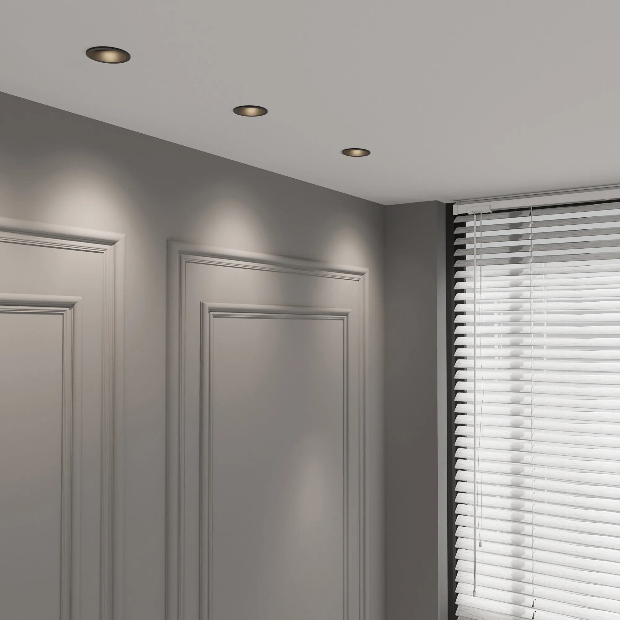 Светильник встраиваемый 25008/01 GU10 чёрный 25008/01 Elektrostandard - Фото 4