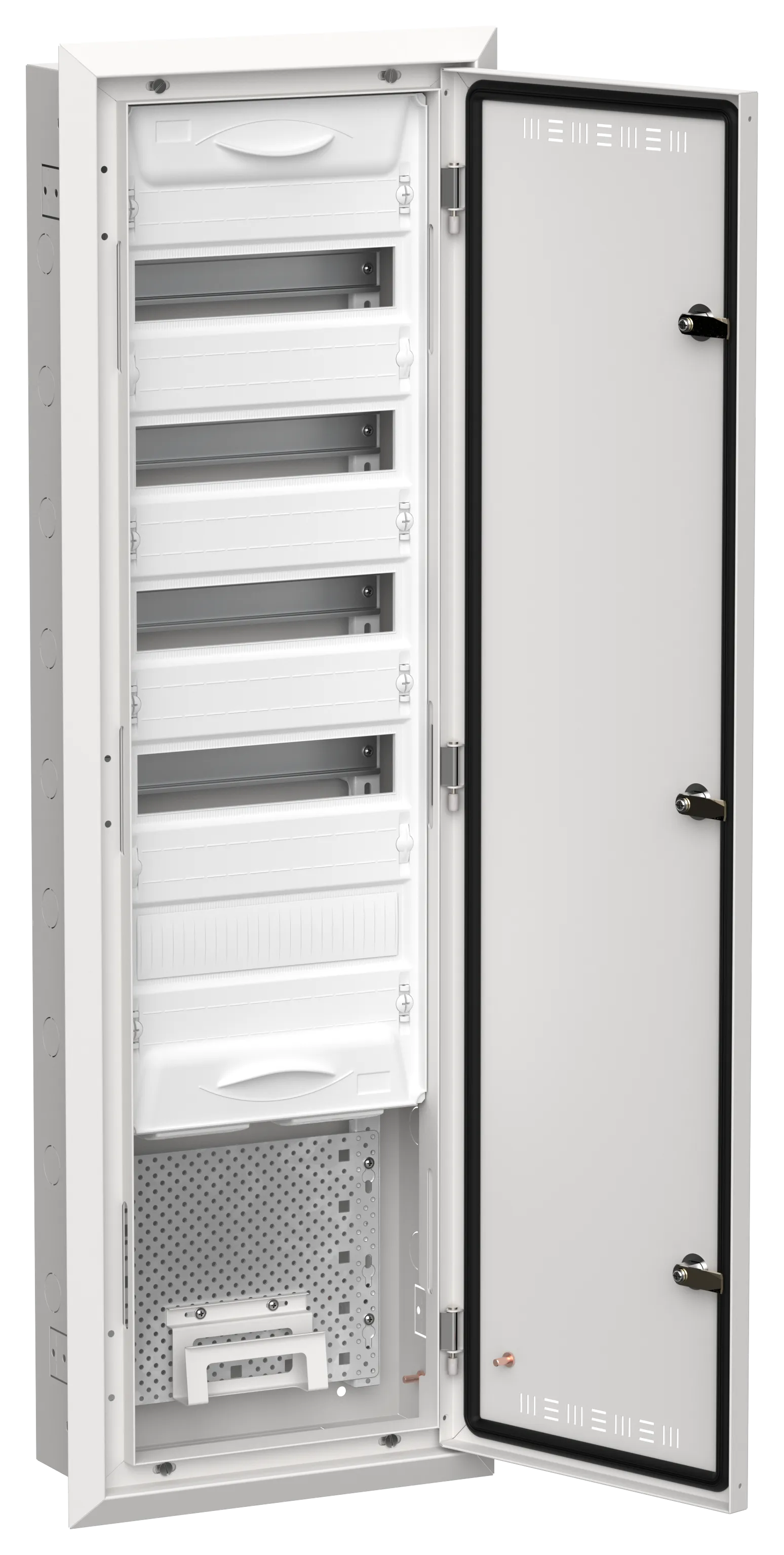 TITAN 5 Корпус комбинированный ЩРв-60 (1х84) 1130х365х130мм IP30 белый IEK