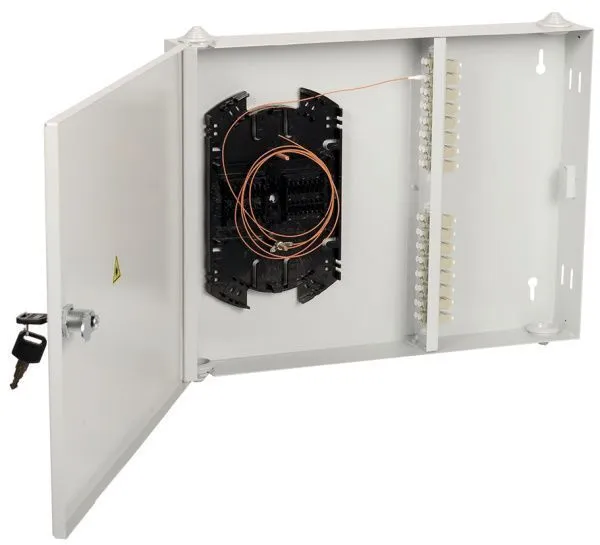 ITK Оптический настенный распределительный кросс укомплектованный: LC (Duplex) 12шт, (OM3)