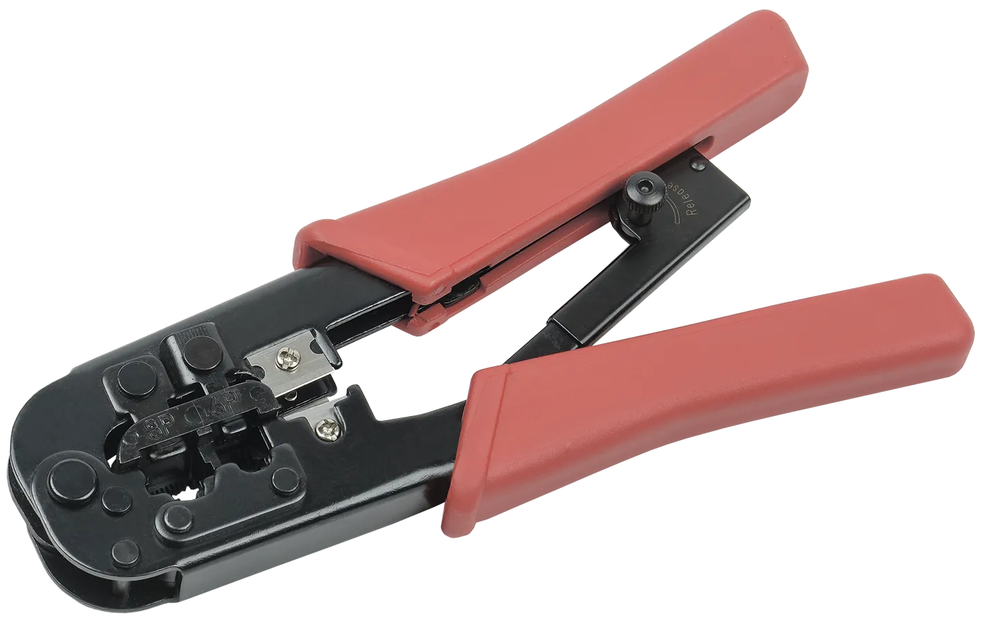 ITK Инструмент обжимной для RJ-45/12/11 с храповым механизмом TM1-B11H