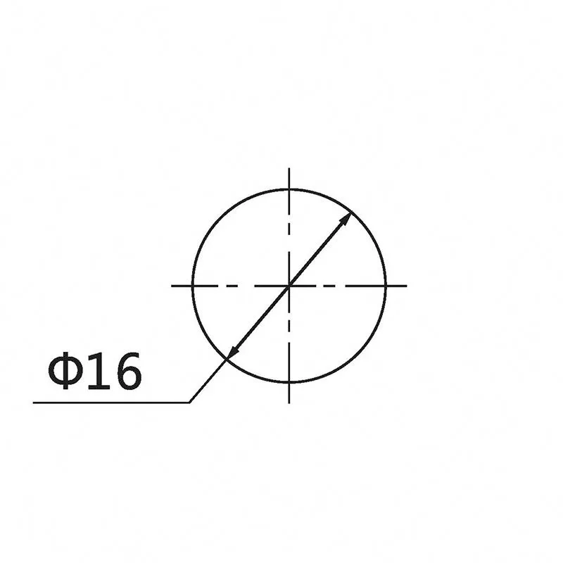 Индикатор Ø16  220V  синий LED  (RWE)  REXANT - Фото 3