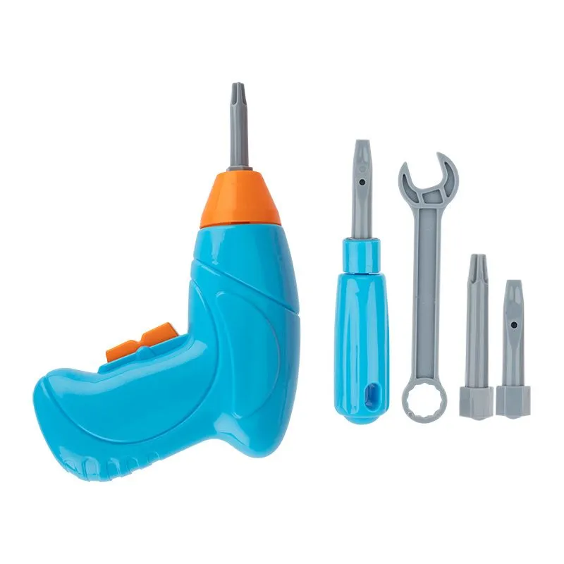 Развивающий детский конструктор с шуруповертом и мозаикой Смородинка 225 деталей Смородинка - Фото 5