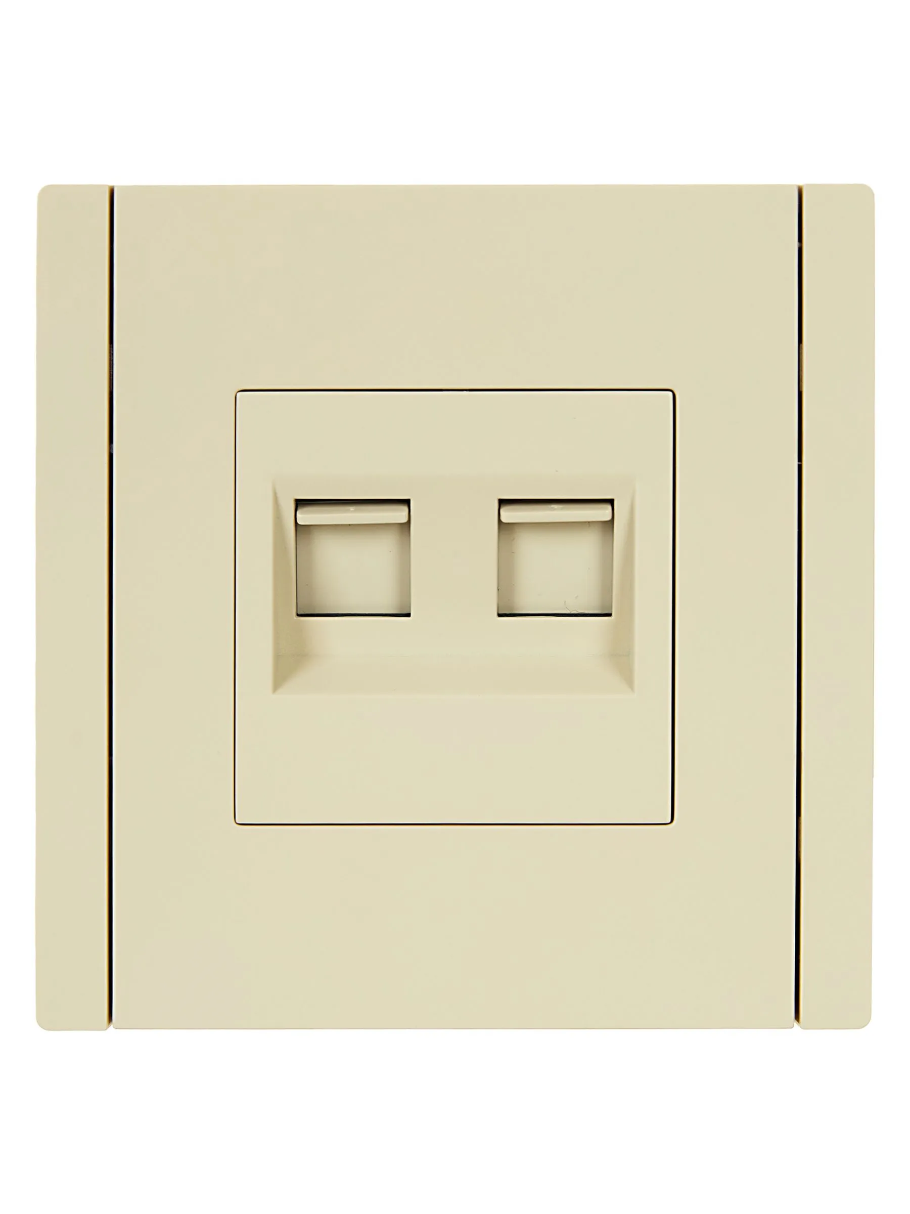 FORTE&PIANO Розетка компьютерная двойная RJ45 кат.6 FP434 ваниль IEK - Фото 4