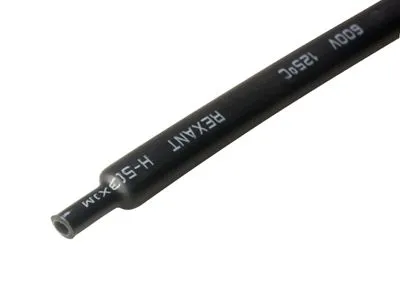 Трубка термоусаживаемая СТТК (3:1) двустенная клеевая 12,0/4,0мм, черная, упаковка 10 шт. по 1м REXANT - Фото 2