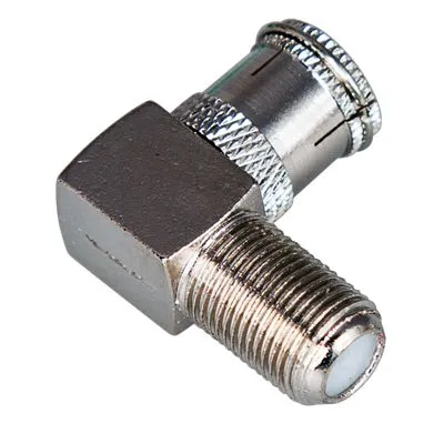 Переходник угловой гнездо F – гнездо TV REXANT - Фото 2