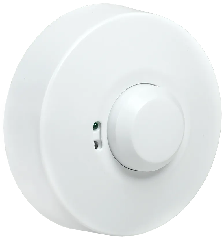 Датчик движения ДД-МВ101 1200Вт 360град 8м IP20 белый IEK