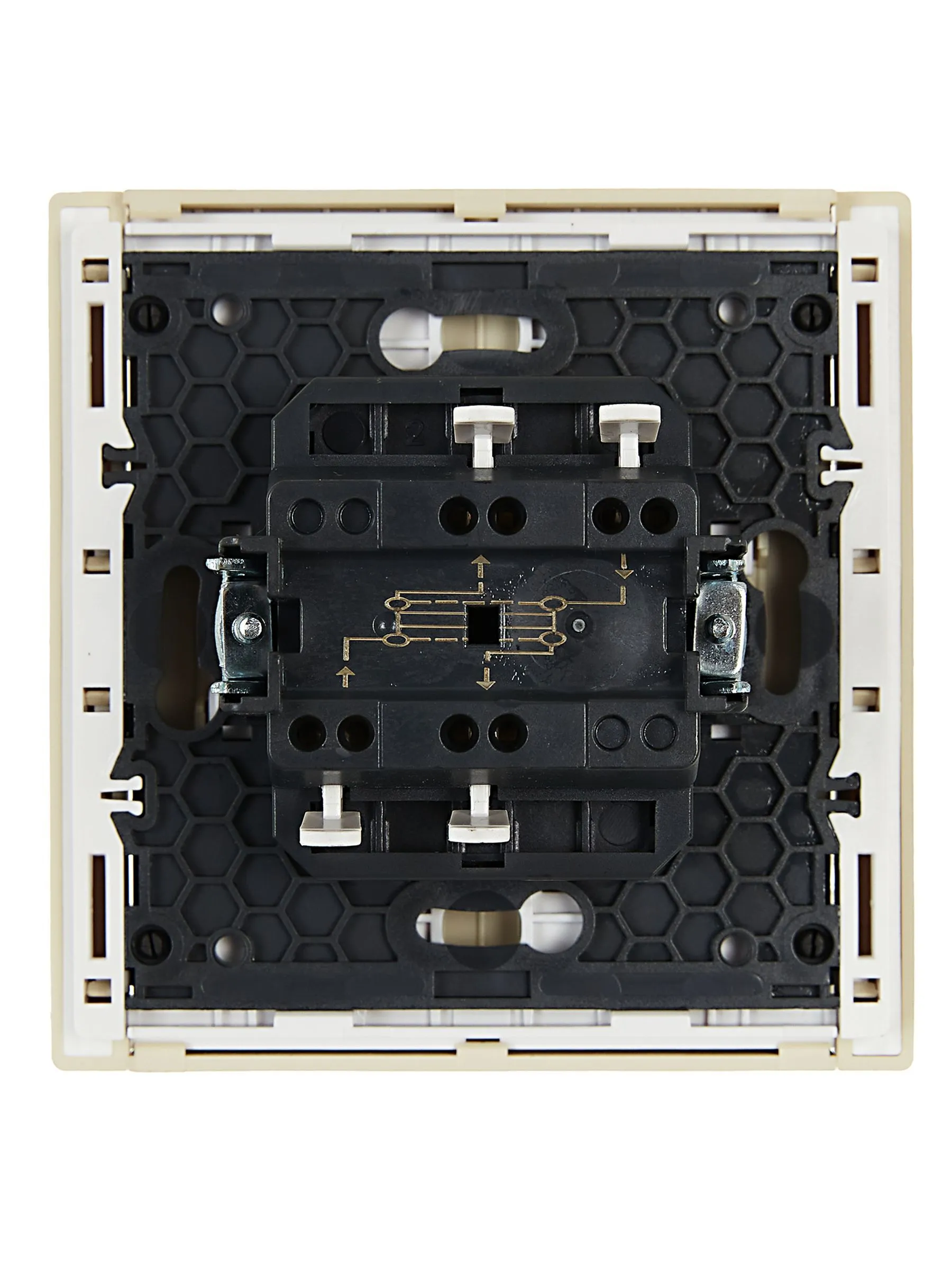 FORTE&PIANO Выключатель 1-клавишный перекрестный 10А FP412 ваниль IEK - Фото 4