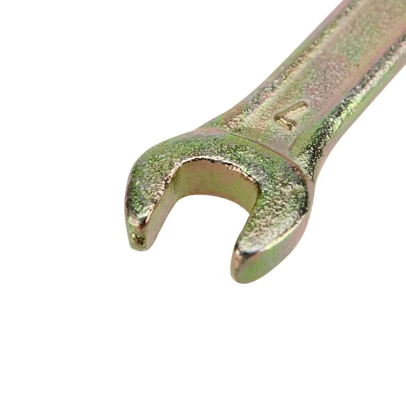 Ключ рожковый 6х7мм, желтый цинк REXANT - Фото 4