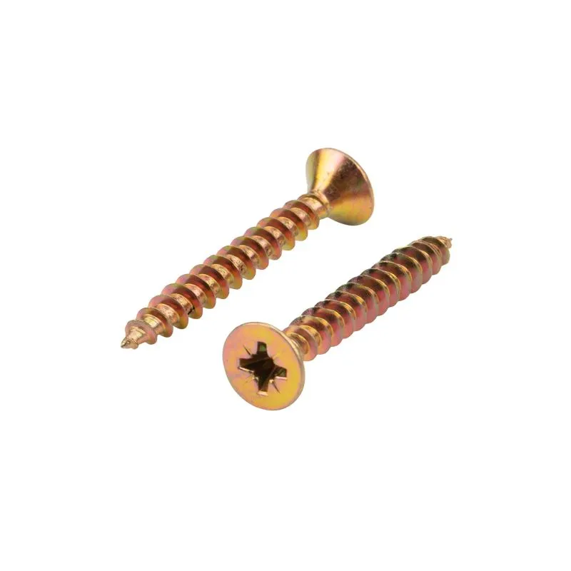 Саморез универсальный KRANZ 5х40, желтый цинк, пакет (20шт.) - Фото 5