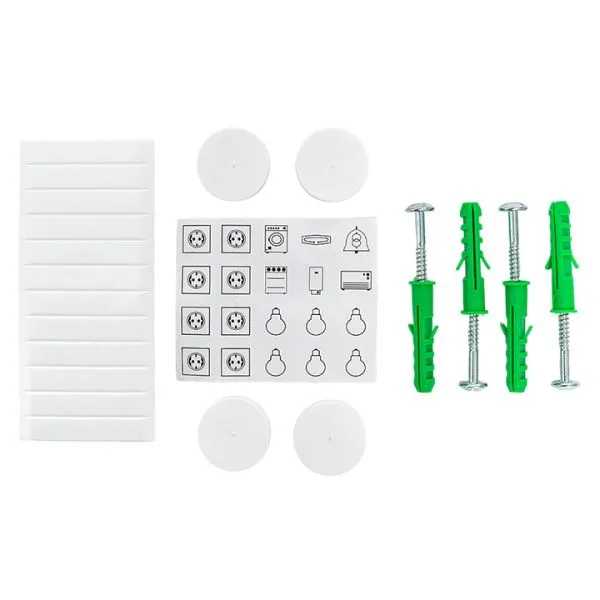 Щит распределительный навесной "Unix" белая дверь 2х18 (36) модулей 361x396x112 IP40 - Фото 2