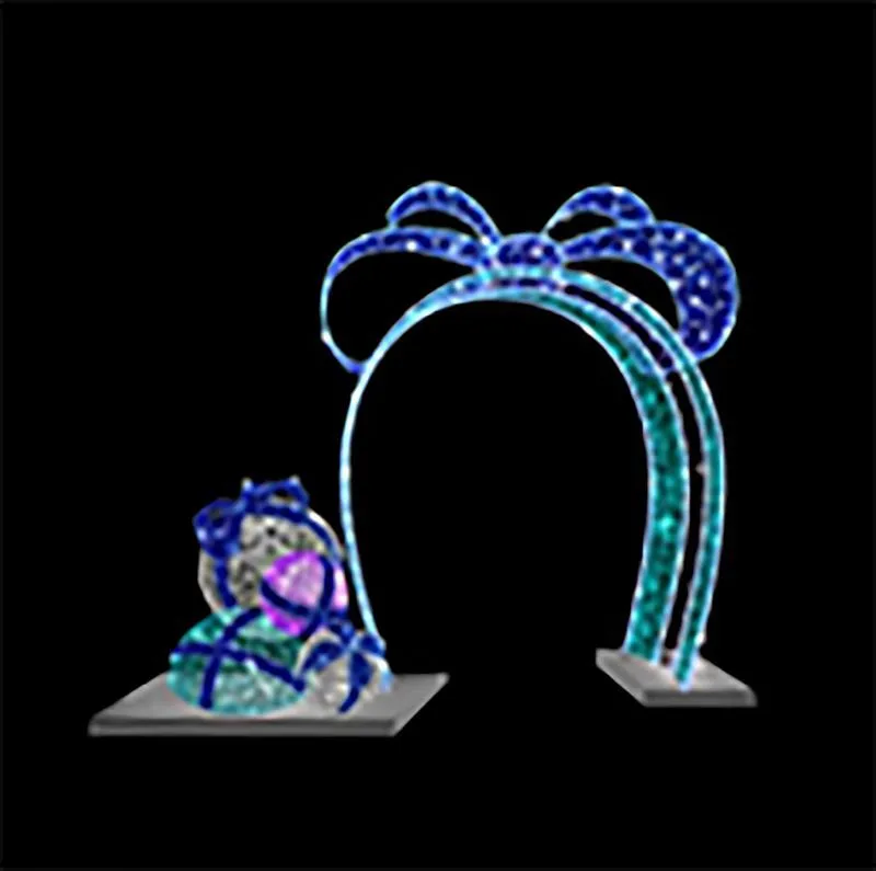 Декоративная арка Праздничная 300 см 501-437