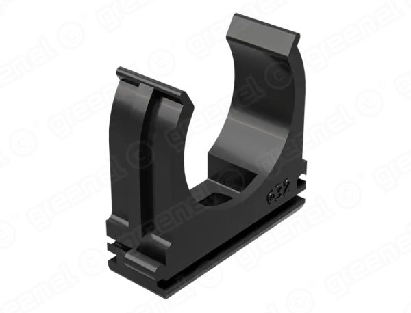 Крепеж-клипса 32мм (40шт), цвет - чёрный, GREENEL - Фото 2