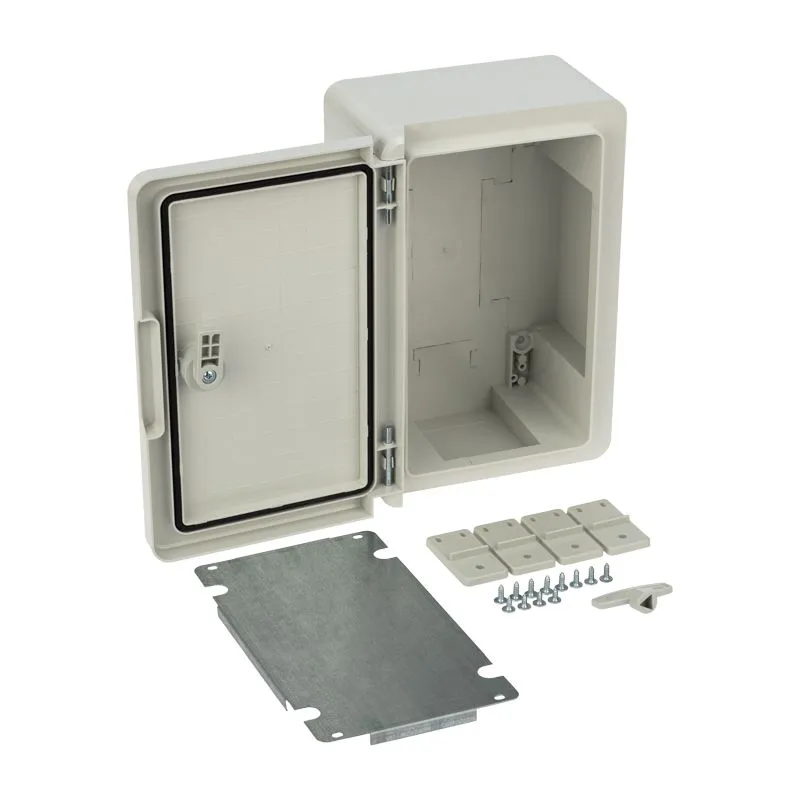 Корпус пластиковый ЩМПп с монтажной панелью 300х200х130мм, АБС, УХЛ1, IP65 REXANT - Фото 3