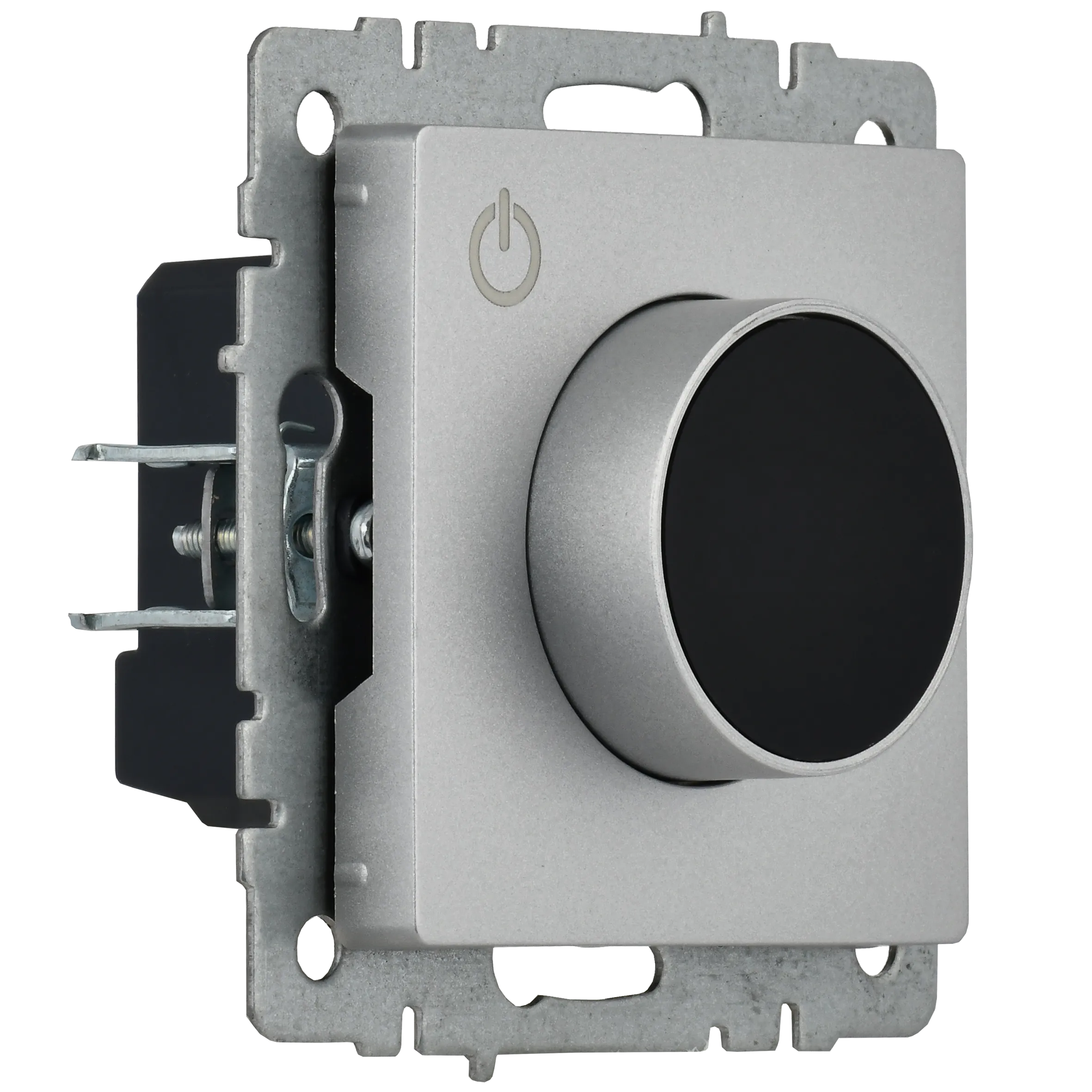 BRITE Термостат электронный с индикацией ТС10-1-БрА алюминий IEK - Фото 3