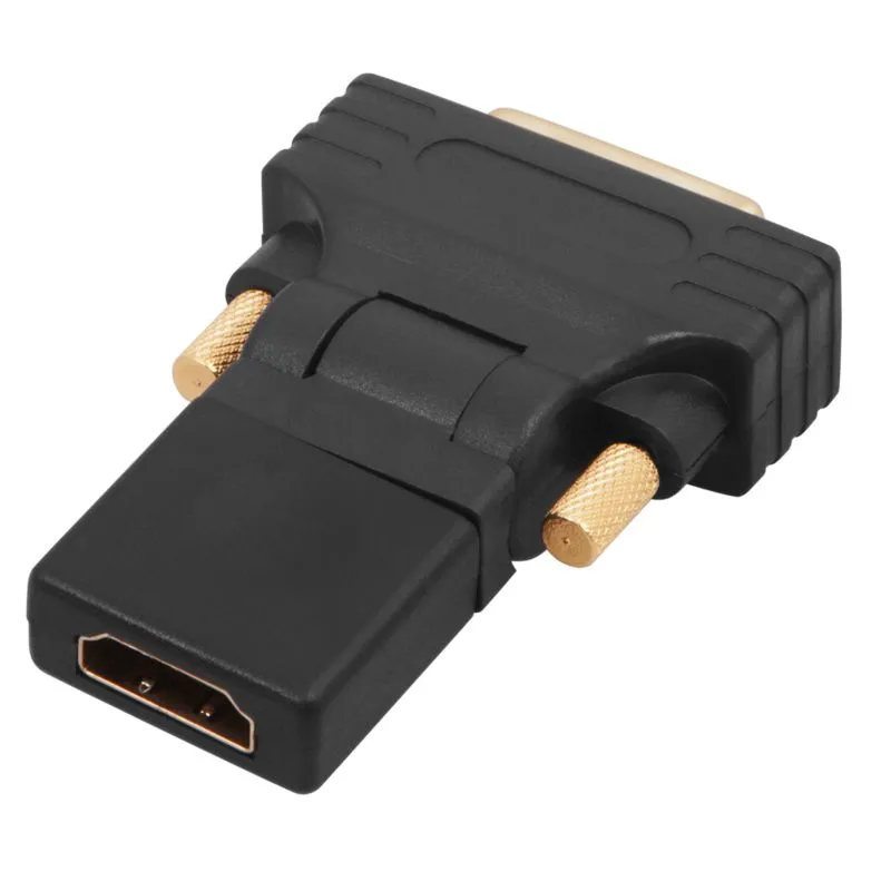 Переходник поворотный, штекер DVI-D - гнездо HDMI REXANT - Фото 2