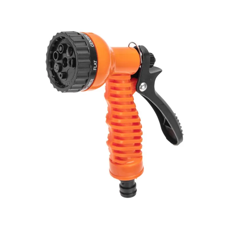 Набор поливочный, растягивающийся шланг 45 м, пистолет 7 режимов, соединитель ЧЕТЫРЕ СЕЗОНА - Фото 3