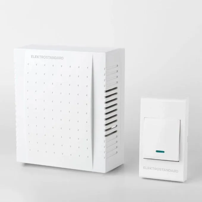 Звонок электромеханический 1M IP44 DBQ26M WM белый Elektrostandard a055431