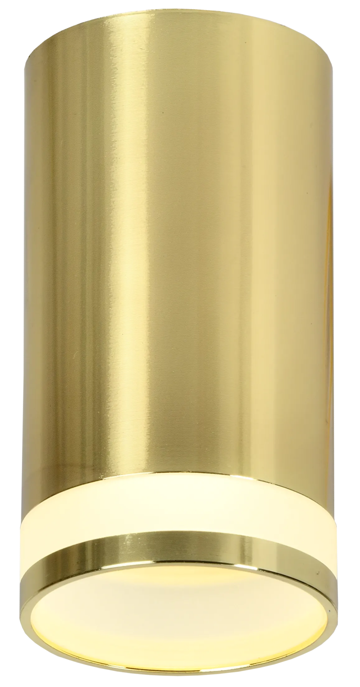 LIGHTING Светильник 4005 накладной потолочный под лампу GU10 золото IEK - Фото 4