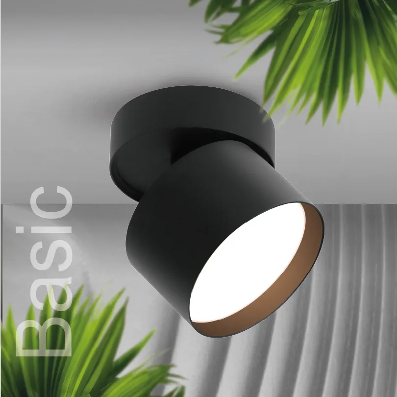 Светильник WOLTA WSL-GX53/02BL под лампу GX53 Черный