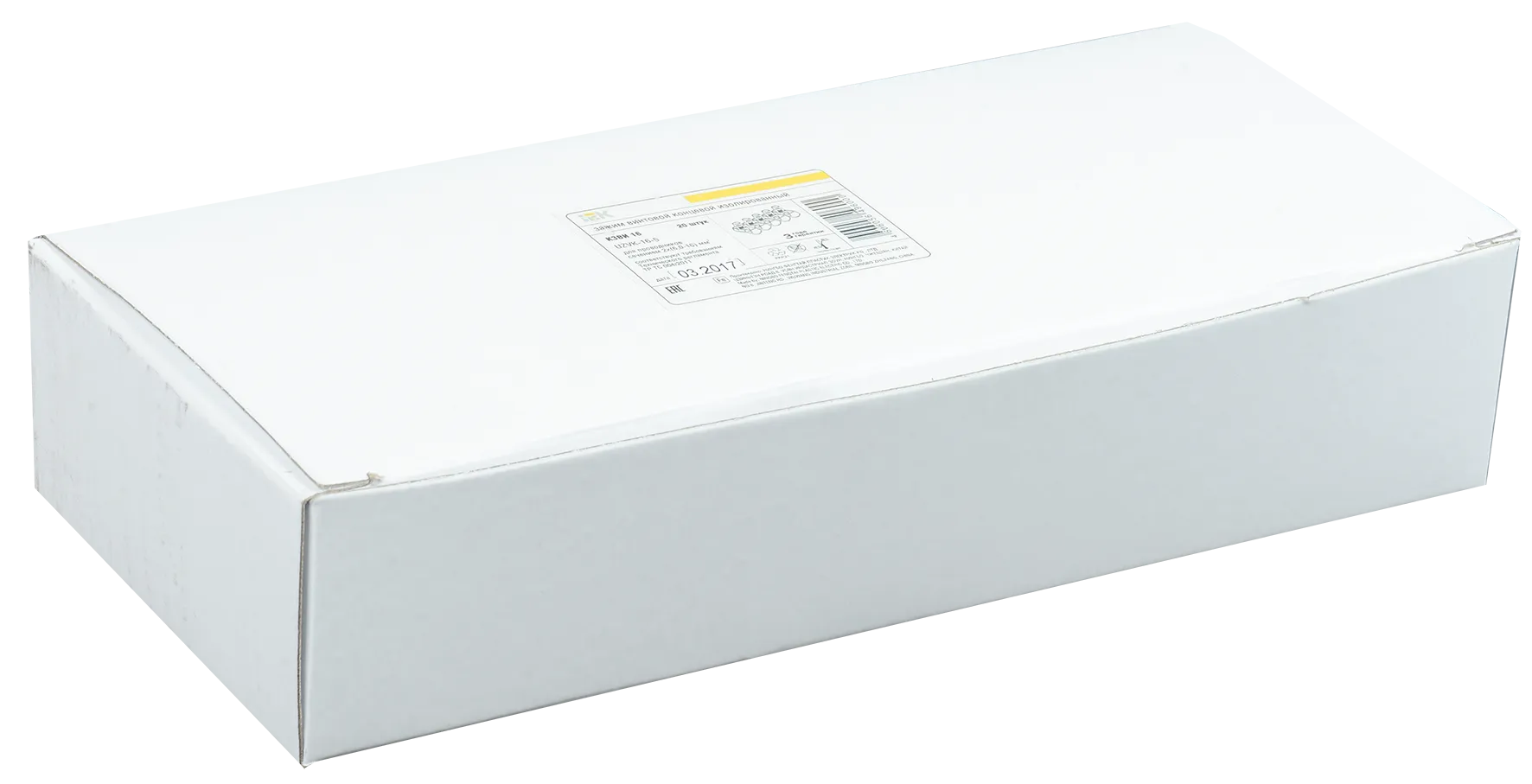 Зажим винтовой концевой изолированный КЗВИ 16мм2 (5x1) IEK - Фото 2