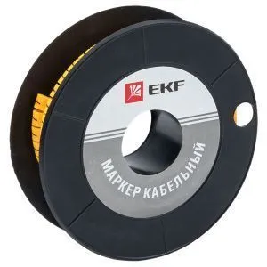 Маркер кабельный 1,5 мм2 "7" (1000 шт.) (ЕС-0) EKF plc-KM-1.5-7
