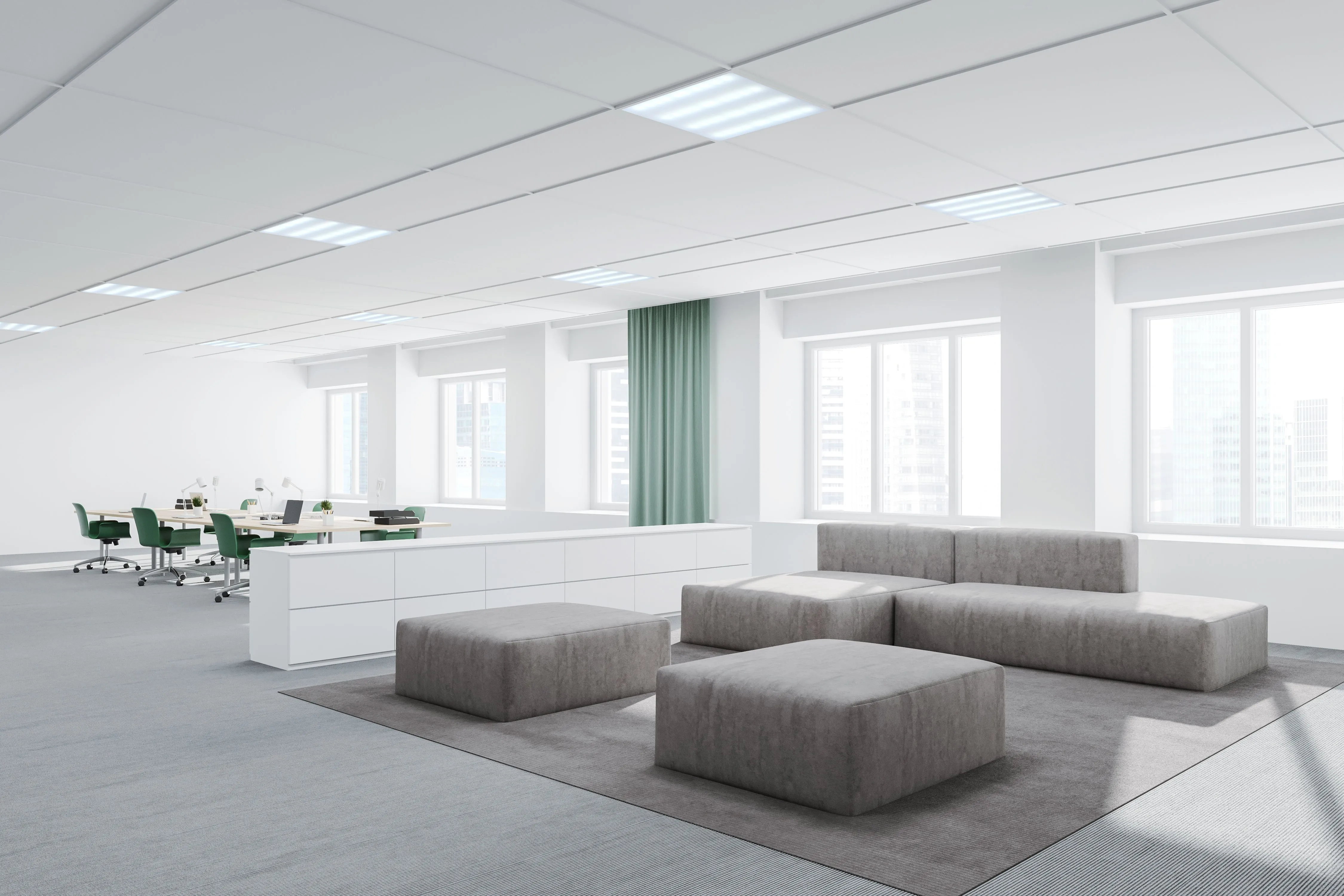 LIGHTING PRO Светильник светодиодный ДВО 1001D 40Вт 6500К IP40 595х595мм опал Dali IEK - Фото 4