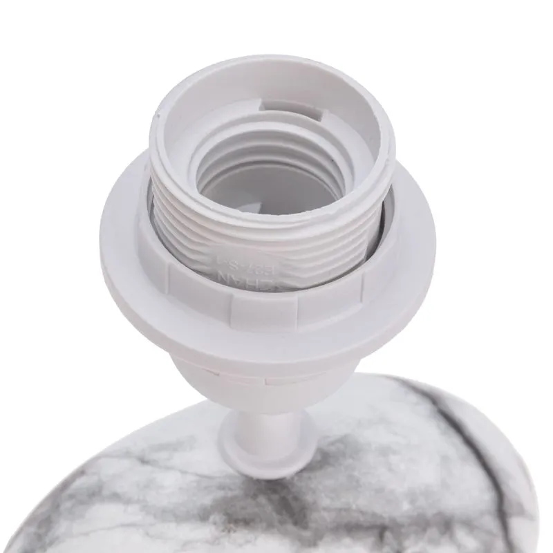 Светильник декоративный настольный Форте, основание дуга под белый мрамор, черный абажур, цоколь Е27, 60Вт REXANT - Фото 3