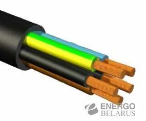 Провод ПВС 4х1,0 + 1х1,0 чер (100м) Автопровод А00407