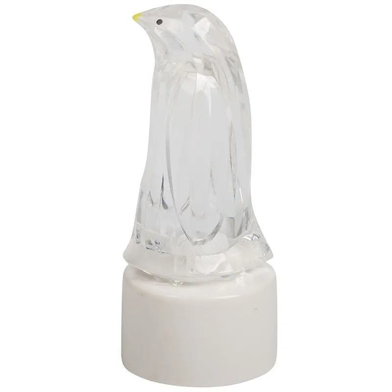 Фигура светодиодная на подставке Пингвин Кристалл, RGB - Фото 5