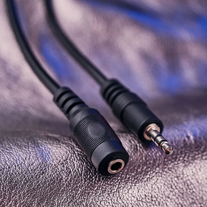 Шнур Стерео 3,5мм гнездо - Стерео 3,5мм штекер, 1,5м REXANT - Фото 4