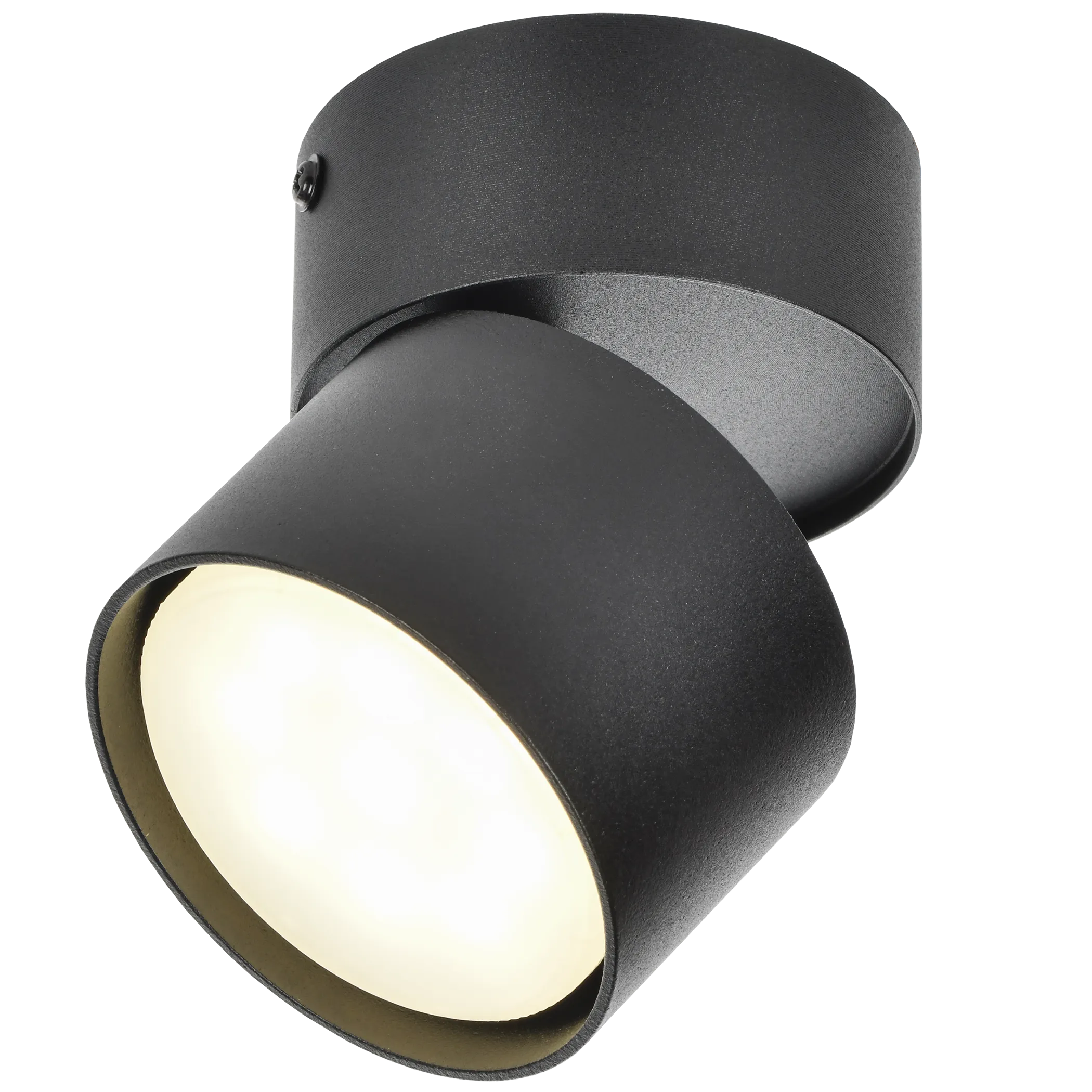 LIGHTING Светильник 4040 настенно-потолочный под лампу GX53 черный IEK - Фото 3