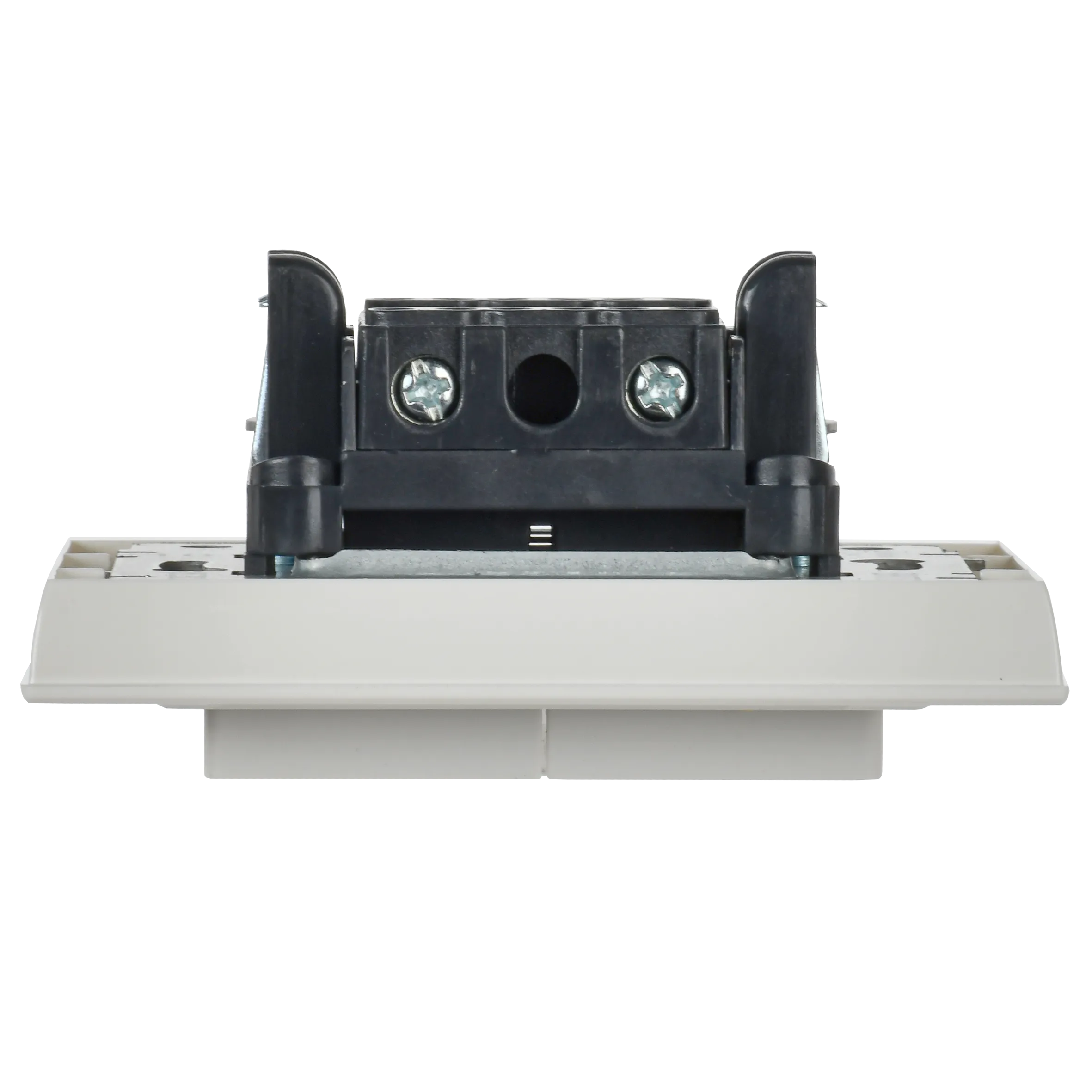 BRITE Выключатель 2-клавишный 10А в сборе ВСР10-2-0-БрБ белый IEK - Фото 2