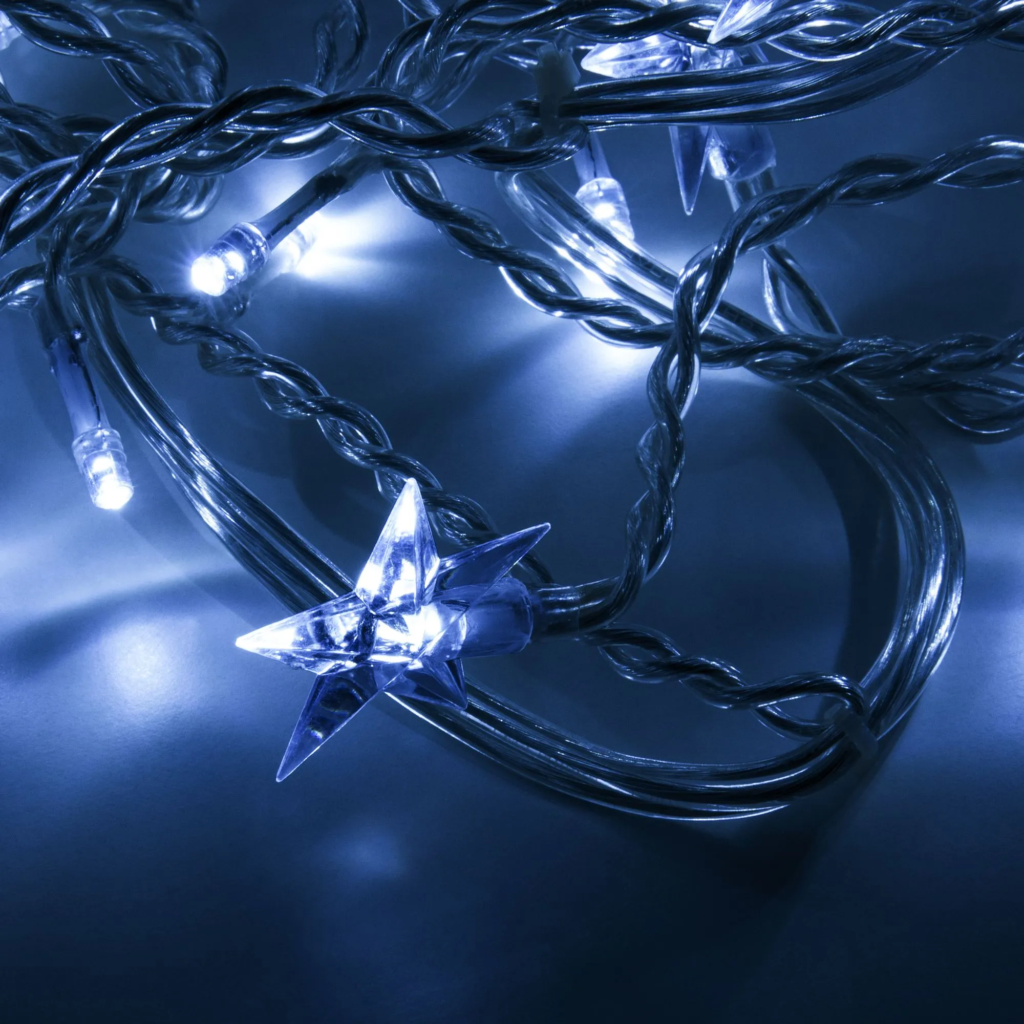 Гирлянда бахрома белый 1,8*0,5м IP20 100-002 Elektrostandard Eurosvet - Фото 2