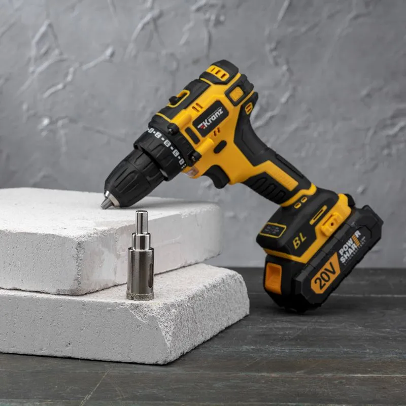 Коронка алмазная 22мм по керамограниту с центровочным сверлом KRANZ - Фото 2