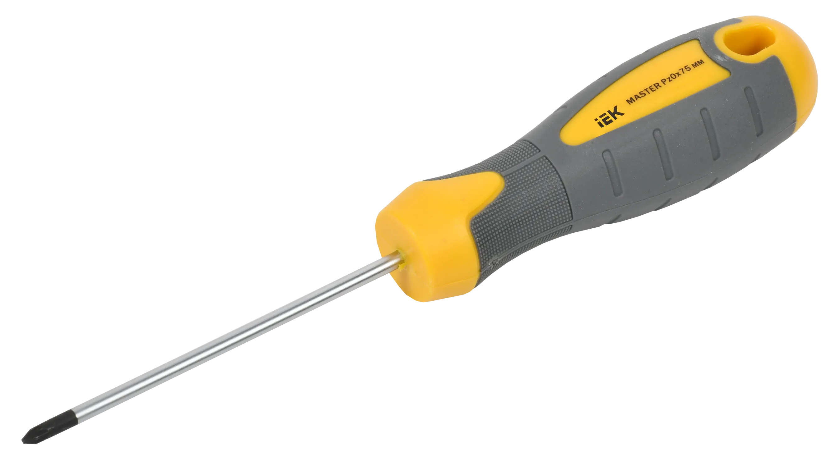 Отвертка крестовая MASTER Pz0х75мм IEK