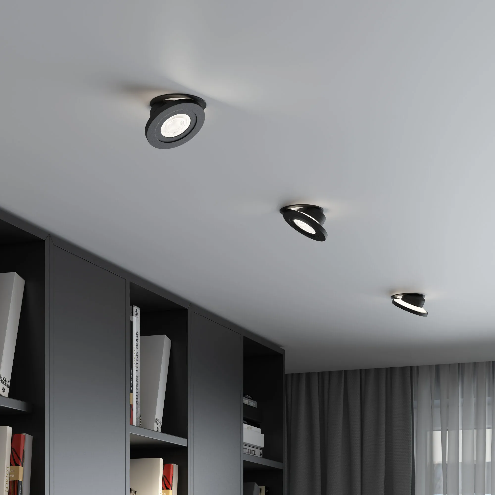 Встраиваемый светодиодный светильник 6W 4000K чёрный 25084/LED Elektrostandard - Фото 4