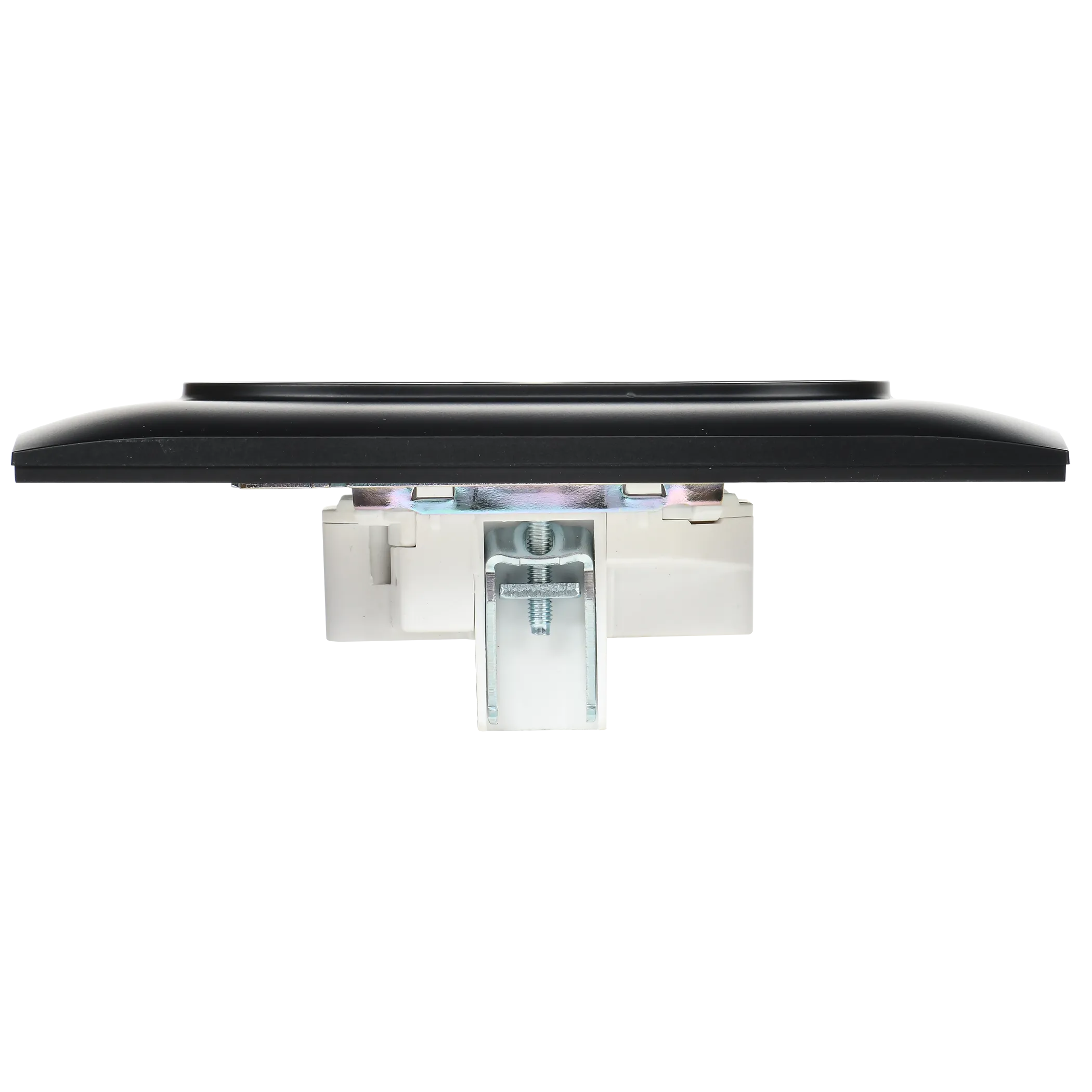 SKANDY Розетка 2-местная без заземления с защитными шторками 10А в сборе SK-R09Bl черный IEK - Фото 4