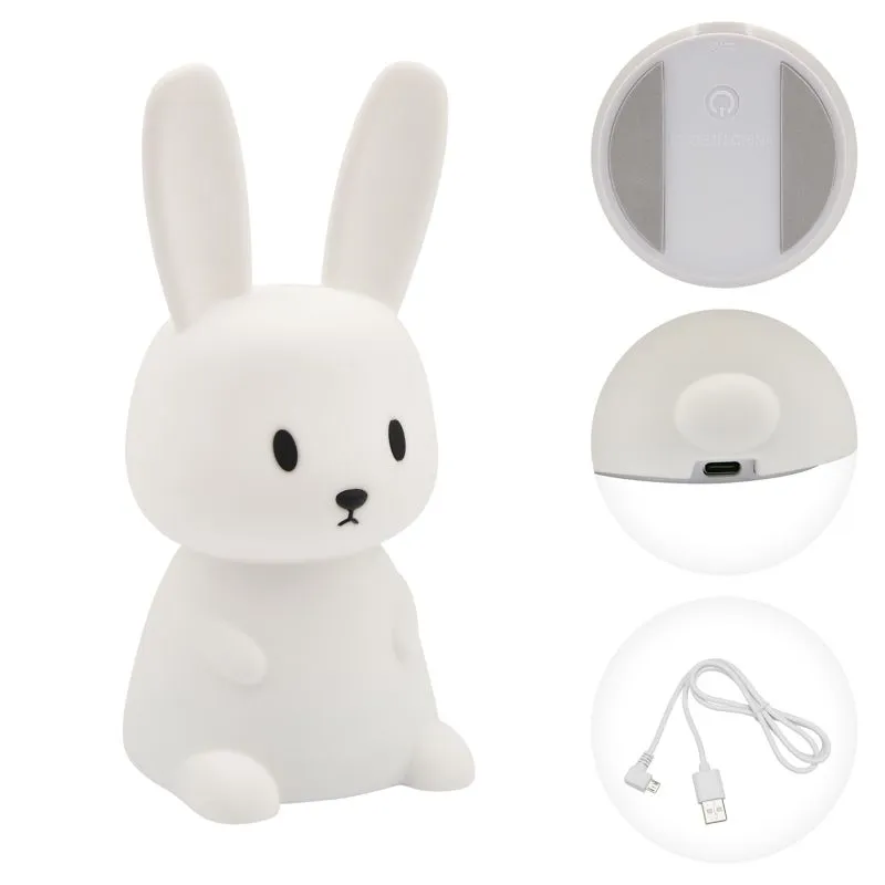 Силиконовый ночник Зайчонок - Фото 3