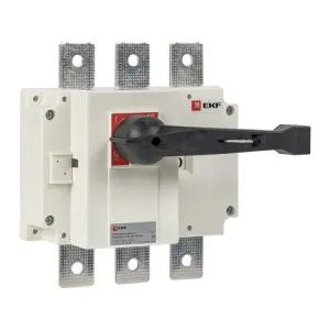 Рубильник-выключатель 630A 3P c рукояткой управления для прямой установки PowerSwitch EKF psds-630-3