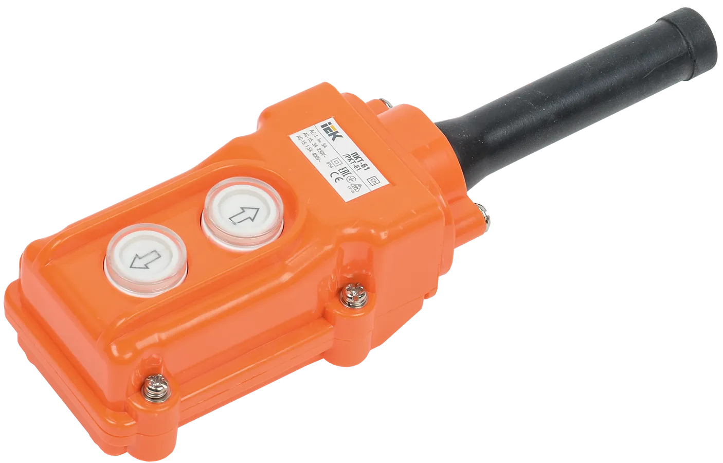 Пульт управления ПКТ-61 на 2 кнопки IP54 IEK